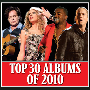 Rolling Stone: 30 Best Albums of 2010